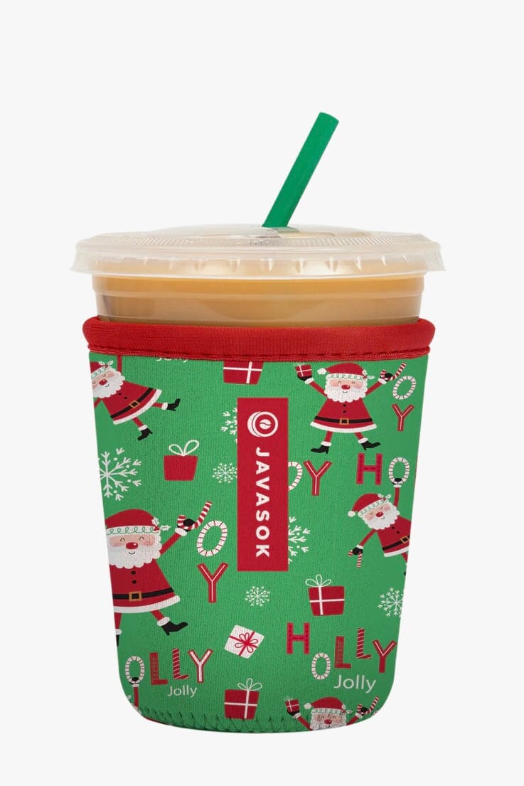 Small Sok-It Cup Sleeve GIFT/OTHER SOK-IT SMALL JOLLYSANTAS 