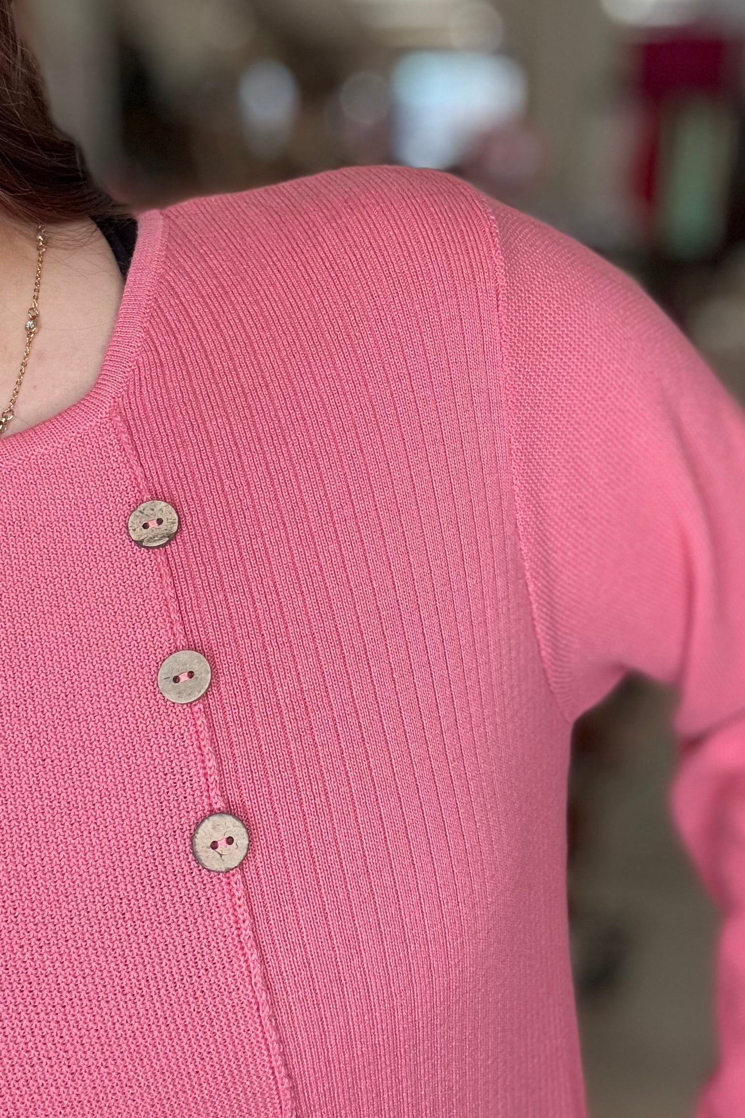 Long Sleeve Button Detail Top MISSY TOP SPECIAL SOUTHERN LADY 