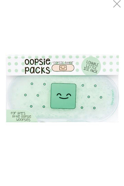 Oopsie Bandz Ice Pack GIFT/OTHER DMMERCHANDISING GRN 