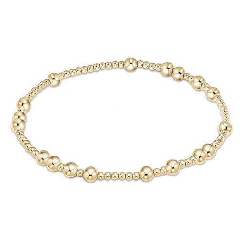 Hope Unwritten 4mm Bead Bracelet - Gold JEWELRY ENEWTON 