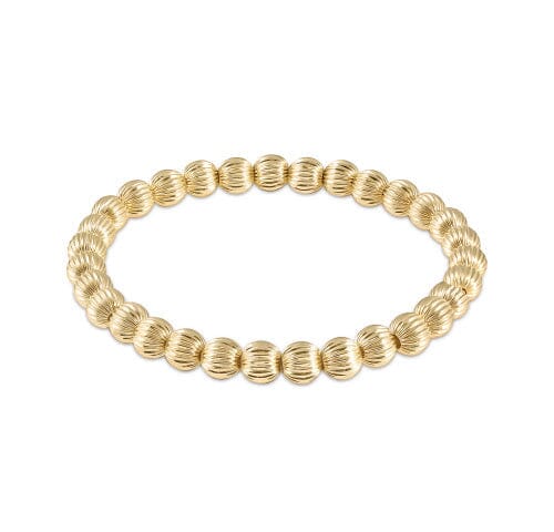 Dignity Gold 6mm Bead Bracelet JEWELRY ENEWTON 