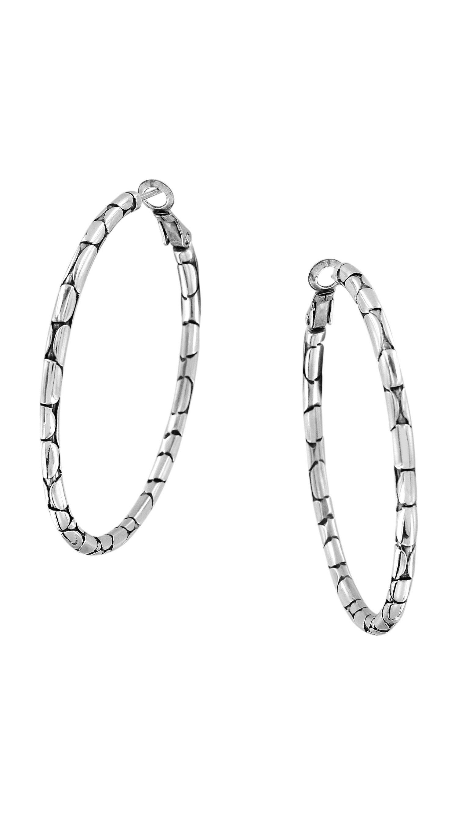 Pebble Large Hoop BJEWELRY K.Lane&